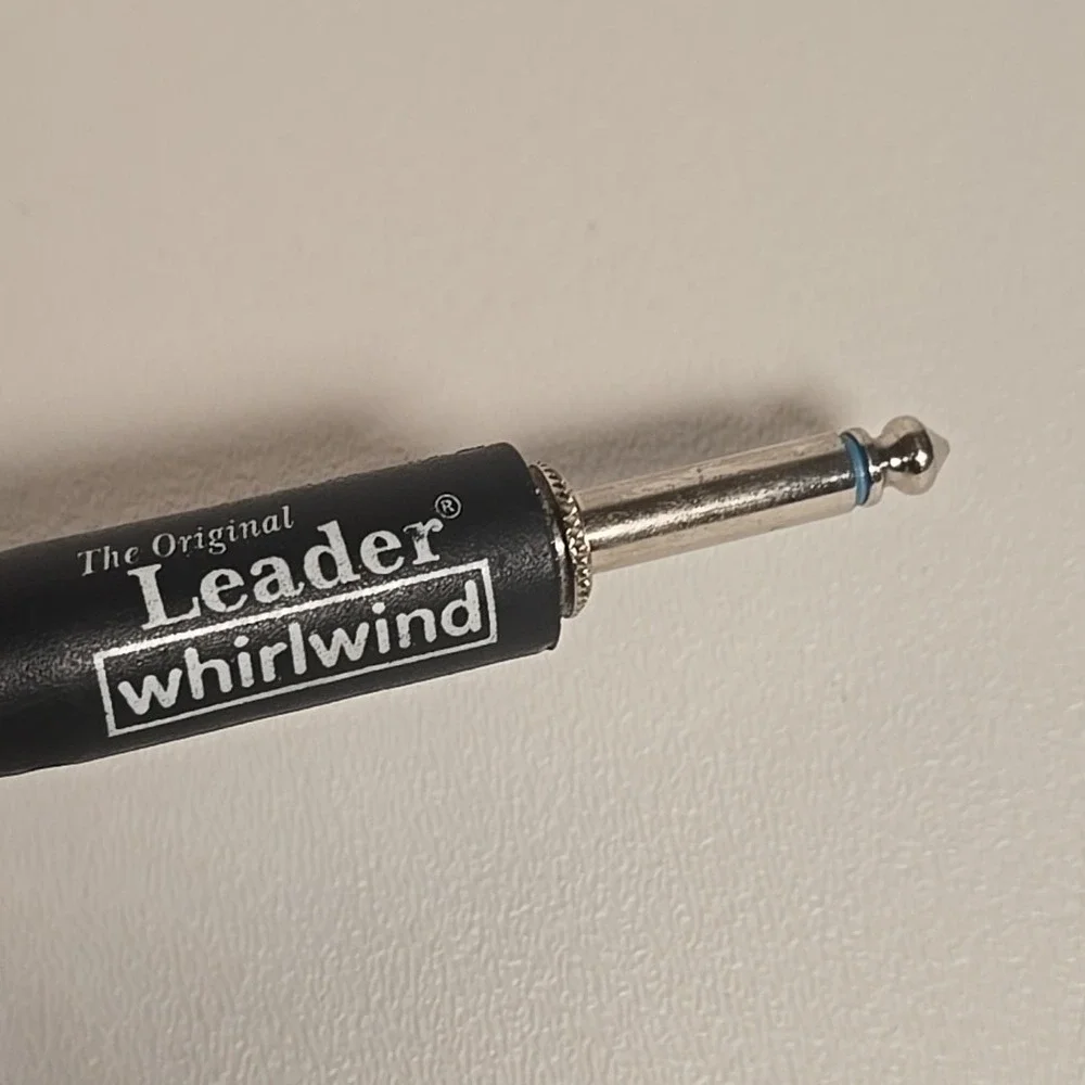 Original Leader Whirlwind Accusonic +1 HI-z Capacitance Guitar Cable,‎ 20 Foot
